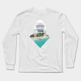 INTERDIMENSIONAL Summer Vibes #3 No Text Long Sleeve T-Shirt